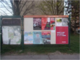 Výlep plakátů - iniciativa Jsme fér