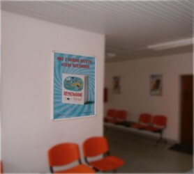 Plakáty v čekárnách - nakladatelství Albatros